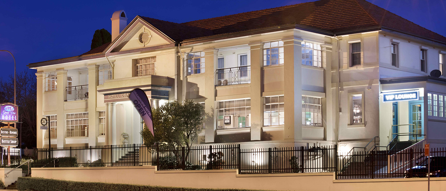 The GrandView Hotel frontage